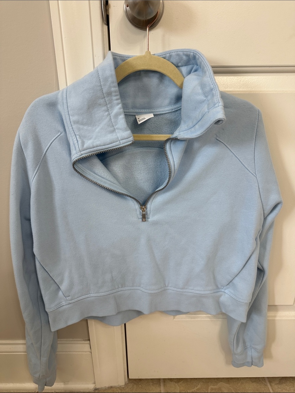 all in motion Pale Blue Zip-Up Fleece